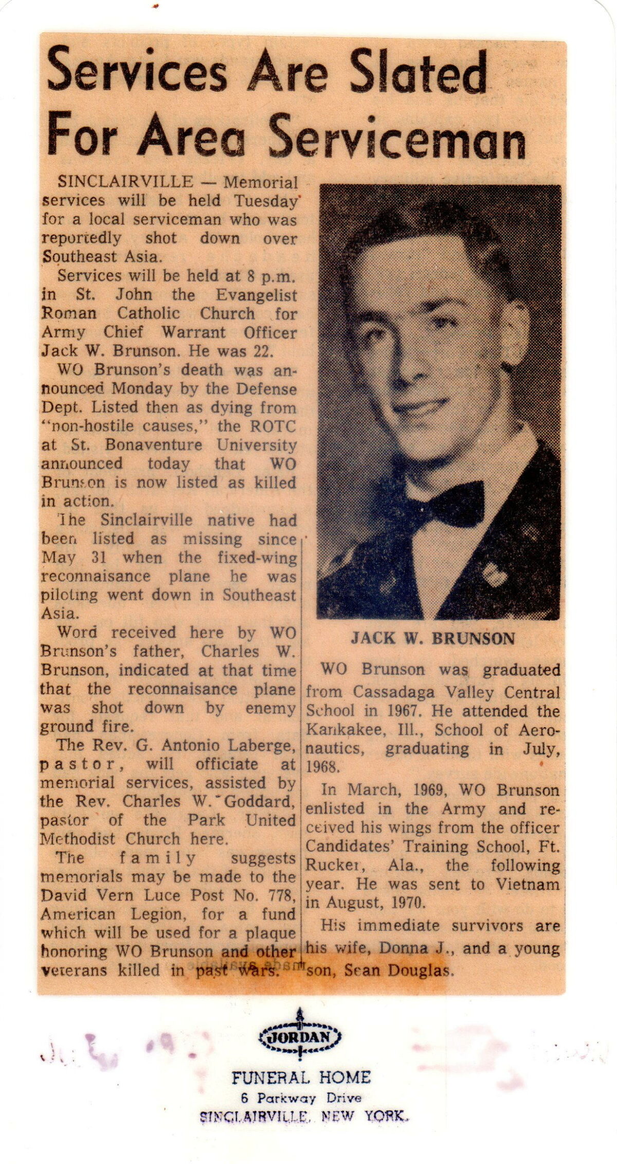 Brunson, Jack W. Forest Lawn